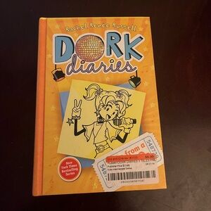 Dork Diaries Books with Orange and Purple Covers
